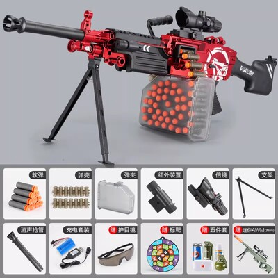 M249大菠萝电动连发软弹玩具枪
