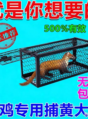 黄大鼠专用全自动家用养殖场鸡窝围栏网防大鼠狼驱赶神器陷阱工具