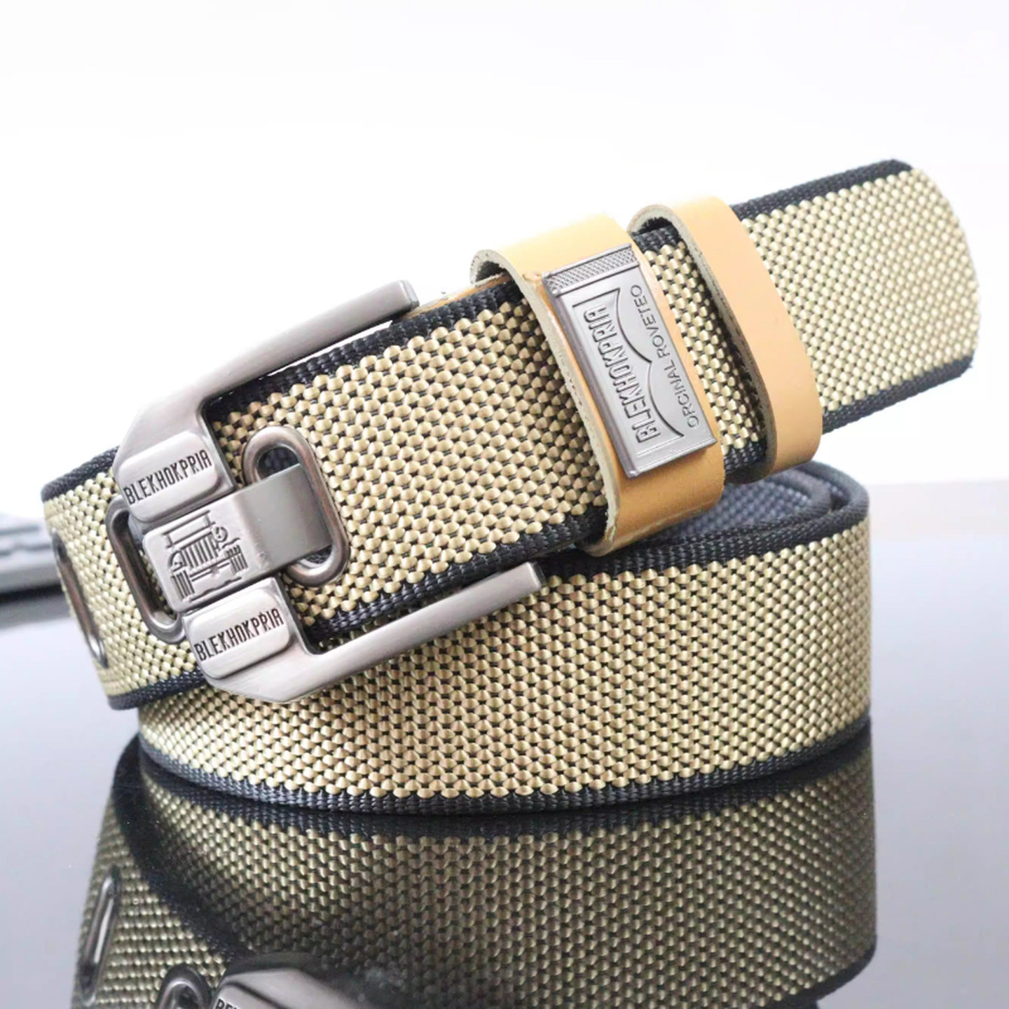 帆布腰带男工装裤年轻人学生针扣皮带女韩版个性潮人加长裤带