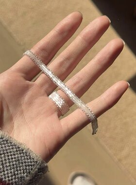 串珠手链重工法式中古编织手链复古中世纪宫廷风配帝政裙清冷手串