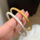 Yangui燕归「丝绒工艺」国风新年百搭足银999.9轻奢重工送礼手镯