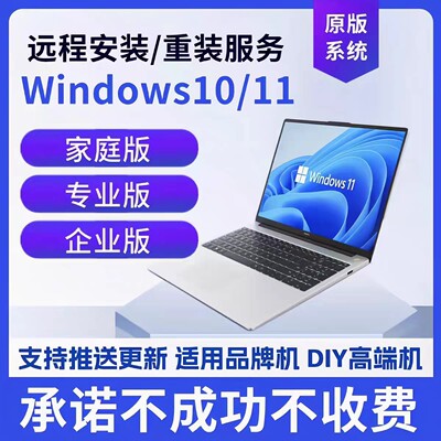 远程重装系统win10win11win7win10专业版win11家庭版win11旗舰版