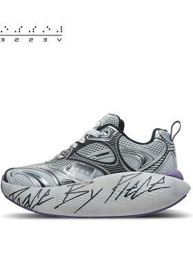 xVESSEL【吴建豪同款】摇摇乐 银色运动鞋休闲百搭时尚潮流女鞋