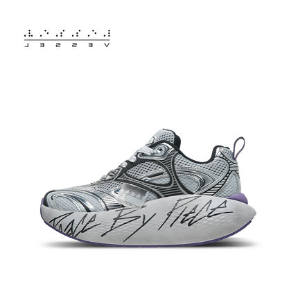 xVESSEL【吴建豪同款】摇摇乐 银色运动鞋休闲百搭时尚潮流女鞋