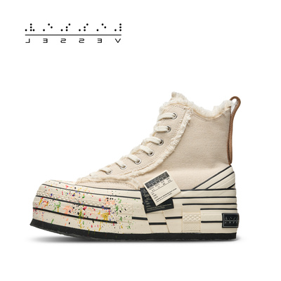 xVESSEL吴建豪双标爬梯帆布鞋