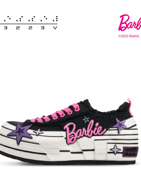 【1/26 12点限时发售】xVESSEL芭比联名爬梯鞋厚底百搭帆布鞋