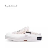 舒适帆布鞋 xVESSEL天鹅之梦系列半拖百搭潮流穆勒鞋 明星网红同款