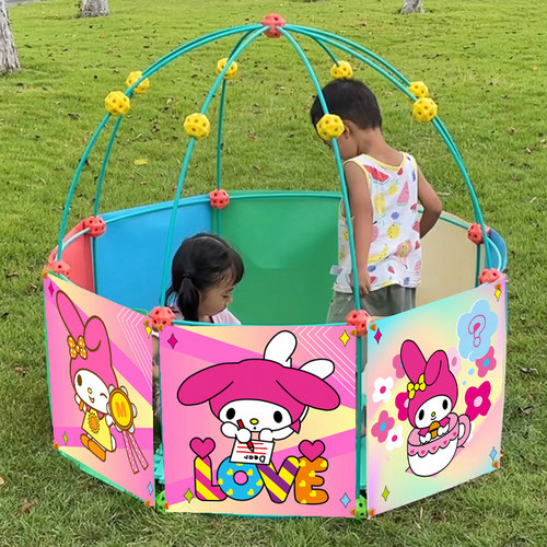 playstix潮玩diy城堡艺术装扮