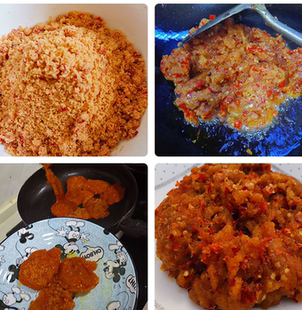 糯米榨广椒渣海椒常德特产炸广椒鲊辣椒湖南特产炸辣椒小吃500克