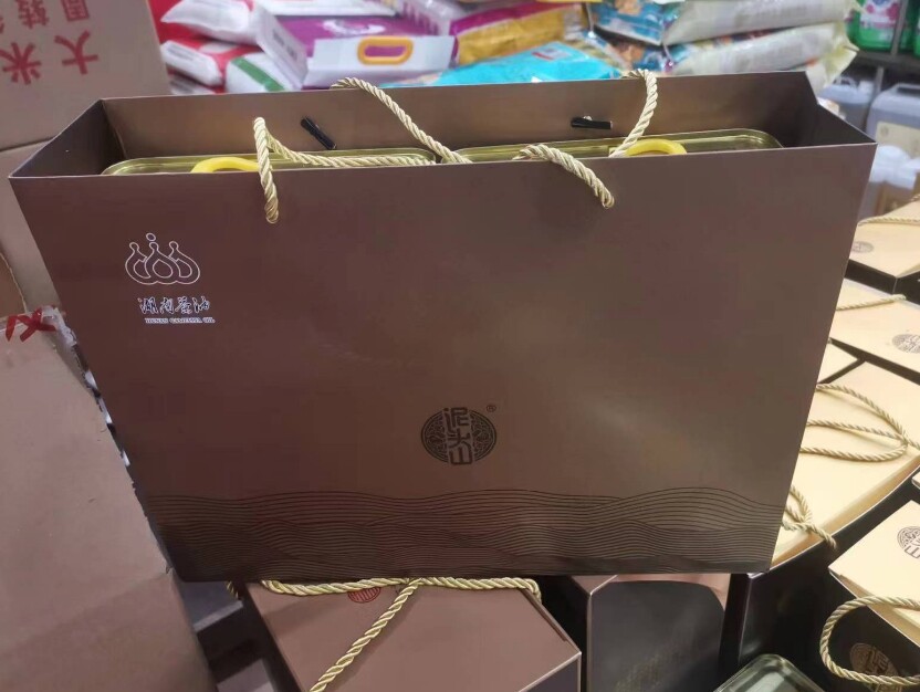 湖南特产特色泥头山山茶油2.5L两罐装礼盒