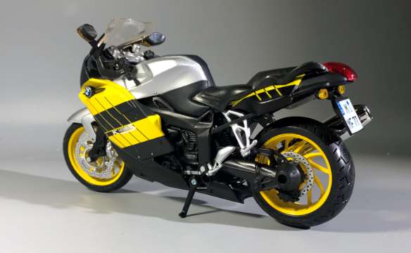正品散包 俊基1:12 宝马k1200s 摩托车模型合金仿真原厂精品车模