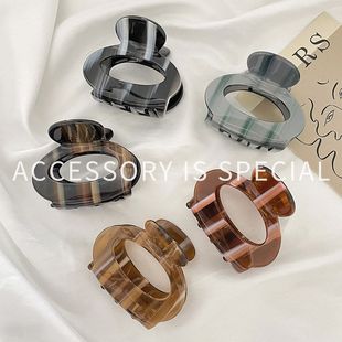 虞书xin同款 抓夹气质发卡鲨鱼夹子头饰批 发夹女后脑勺新款