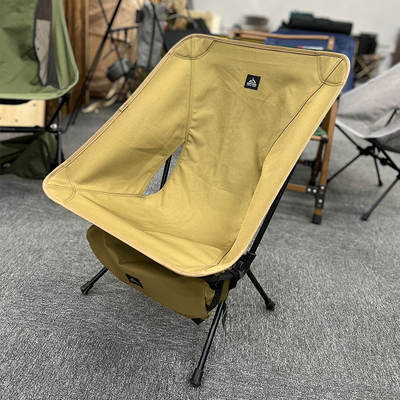 马科途MAKTOUM户外月亮椅休闲椅铝合金轻便折叠便携椅子烧烤露营