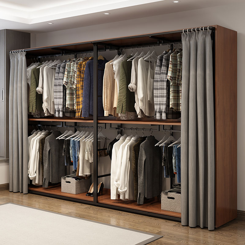 南辉简约实木衣柜衣帽间
