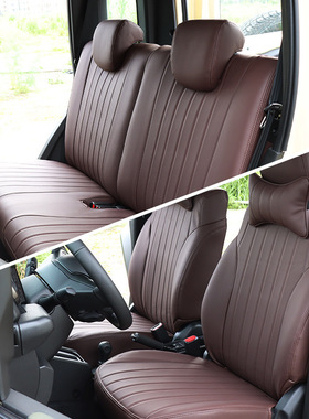 适用于2023+吉姆尼5门内饰专车用皮革全包围坐垫座椅套JC74JB74xl