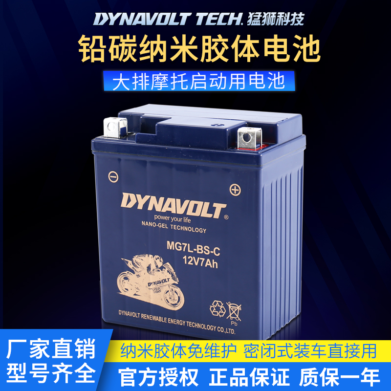 猛狮摩托车电瓶12V免维护电池轻骑铃木风暴太子QS150-B悍骏GR150