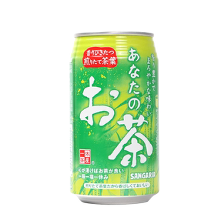 日本进口三佳利抹茶绿茶味饮料一休茶屋清凉茶解腻中野三玖饮品