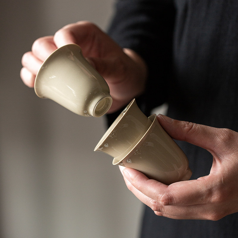 中式手工品茗杯草木灰主人单杯闻香杯高温功夫茶具茶杯个人杯定制,餐饮具,茶杯,淘宝优惠券,粉丝福利购,淘宝优惠卷