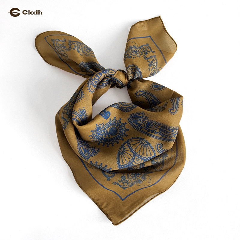 CKDH美式复古头巾女嘻哈包头帽男2025新款腰果花方巾街头系带丝巾,服饰配件/皮带/帽子/围巾,围巾/丝巾/披肩,淘宝优惠券,粉丝福利购,淘宝优惠卷