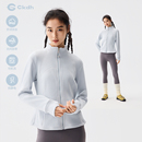 CKDH保暖抓绒衣女2025秋冬新款摇粒绒修身外套立领加绒冲锋衣内胆