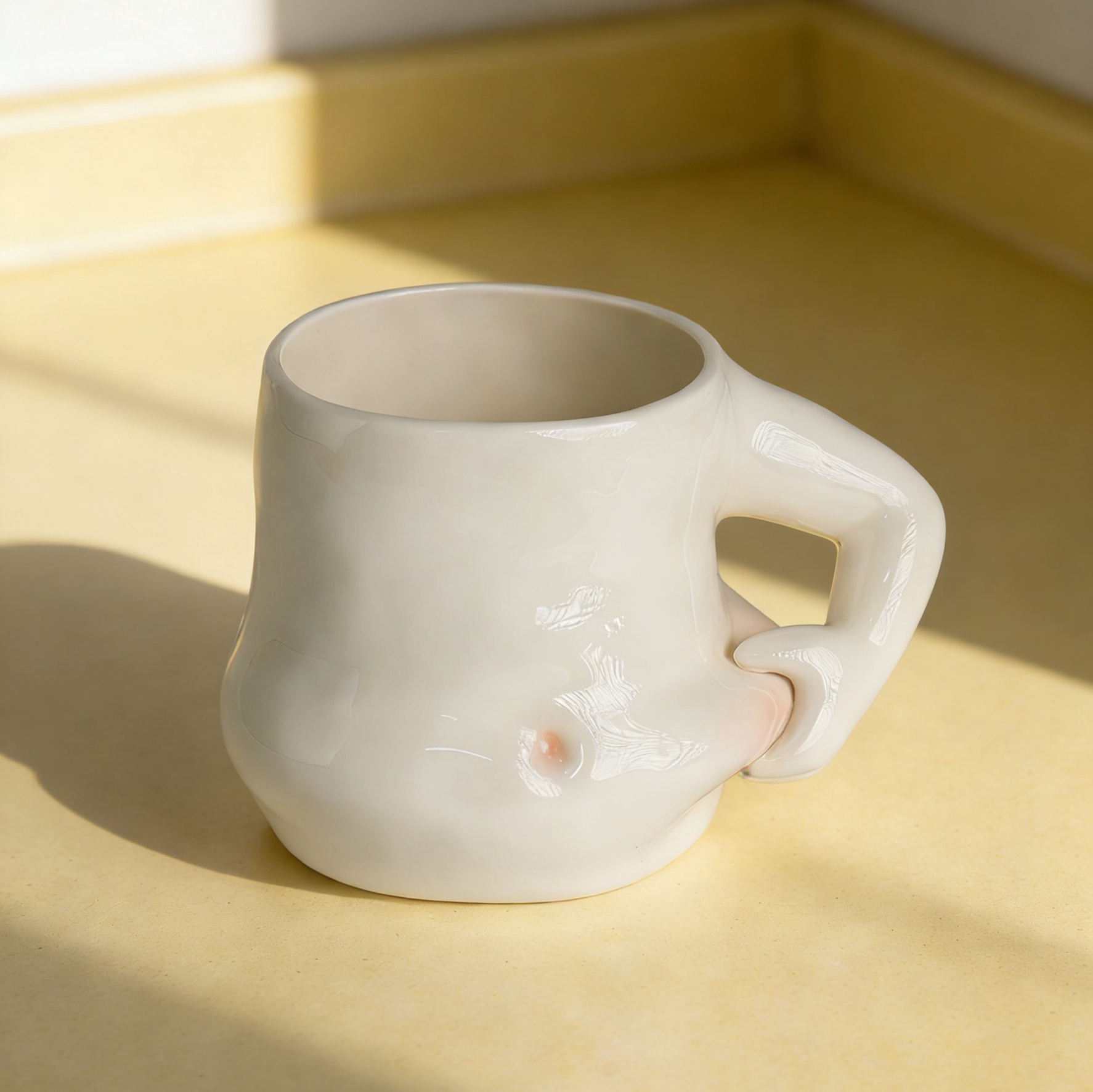 银河磁场捏肚肚杯手工马克杯咖啡杯可爱治愈系杯子原创设计感礼品