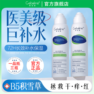 B5积雪草补水喷雾保湿化妆前湿敷