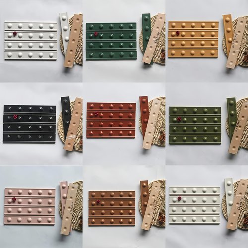 卫生间腰线田园风欧姆线