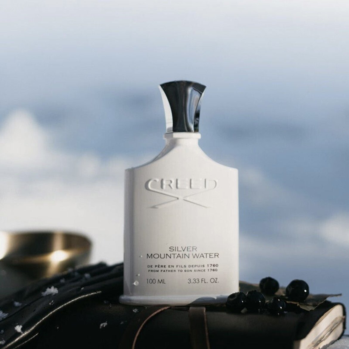 克雷德 银色山泉 男士香水 冷咧皂香 100ml