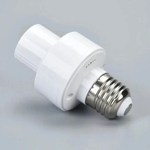 2025新款智能感应雷达E27无感灯座LED走廊楼梯车库人感应灯头灯控