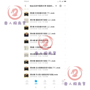 北京中医药大学--浅说针灸系列专题视频-耿恩广 49集 教学教程