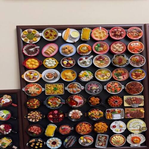 磁吸化妆墙磁铁小黑板桌面展示板