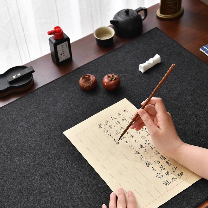赵北毛毡垫书法专用文房四宝毛笔字毛毡垫写毛笔字的毛毡毛笔书法