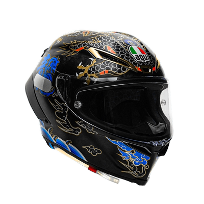 AGV/PISTA龙年兔年限碳纤维头盔