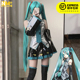 初音未来cos服MIKU公式服日本少女动漫白银漆皮JK女装cosplay套装