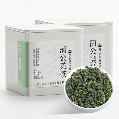 景福山 蒲公英茶 蒲公英根叶婆婆丁茶泡水喝养生花草茶叶30g罐装