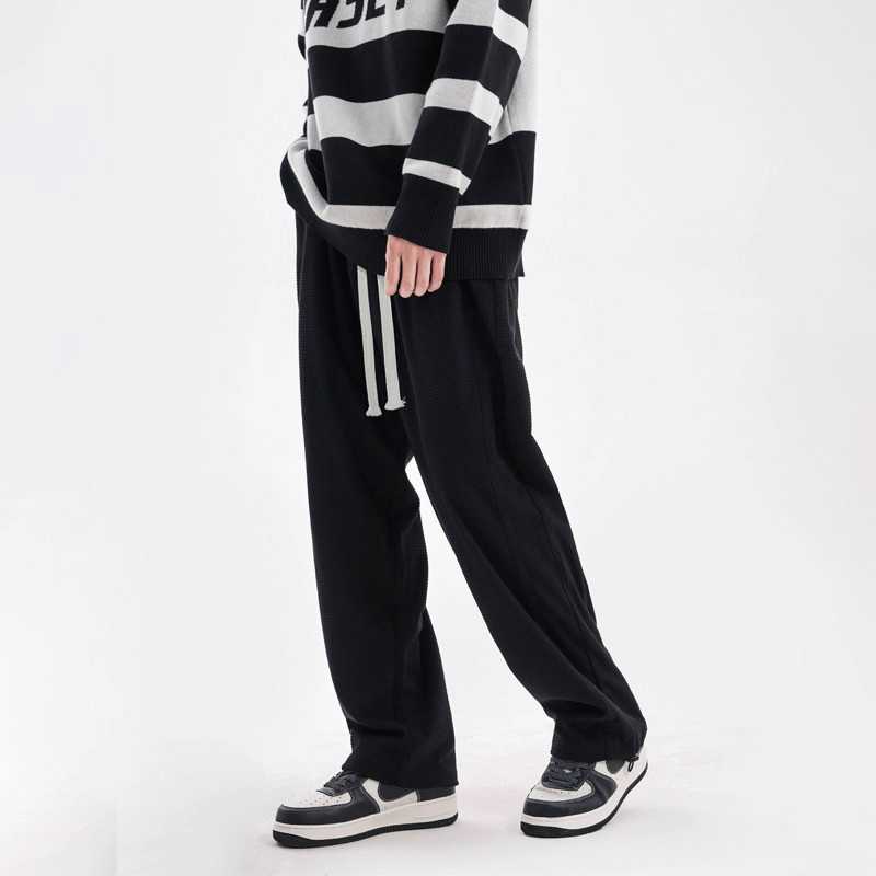 春秋长裤抽绳PASET宽松