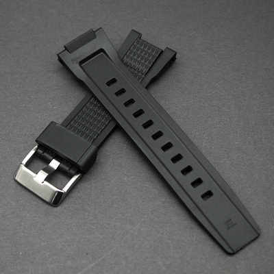 MTG-B3000黑色硅胶手表带