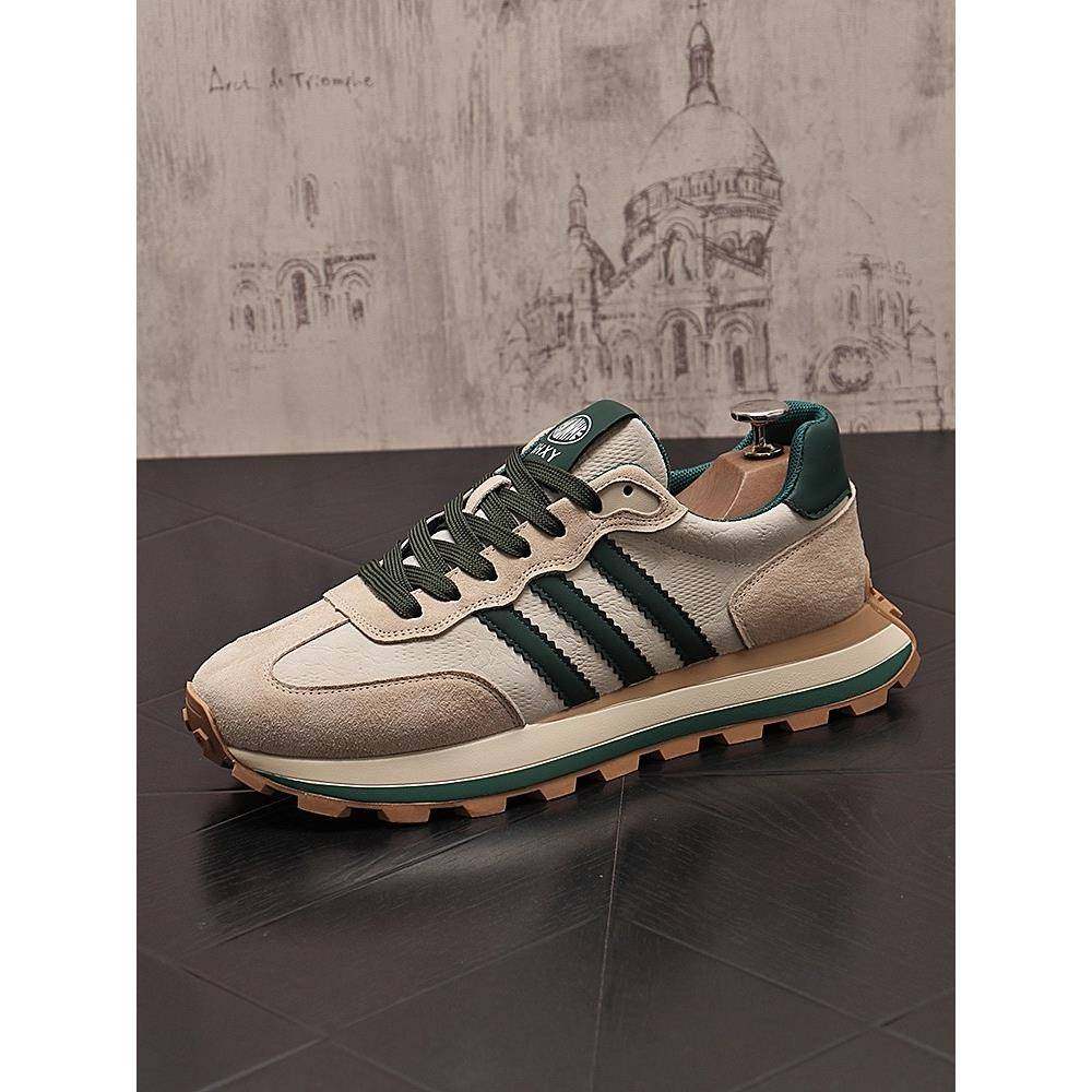 潮牌男鞋春秋季新款设计感小众阿甘休闲鞋防滑百搭透气运动老爹鞋