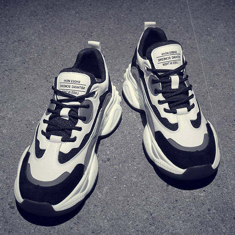 真皮厚底老爹鞋男潮牌新款网红内增高运动休闲鞋百搭时尚男鞋子,流行男鞋,老爹鞋,淘宝优惠券,粉丝福利购,淘宝优惠卷