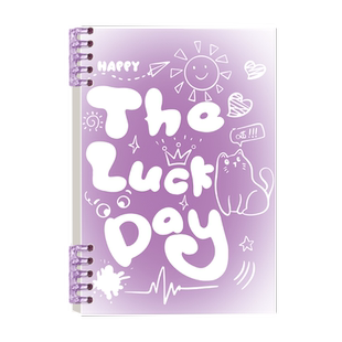 B5活页本可拆卸加厚笔记本本子加厚a5初高中生专用线圈本活页纸夹外壳大学生考研横线本网格本方格记事本日记