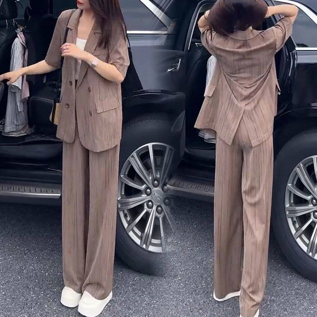 阔腿裤女2025新款小个子