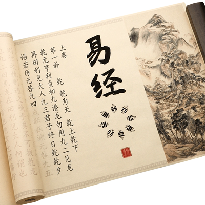 易经手抄临摹字帖毛笔抄写本