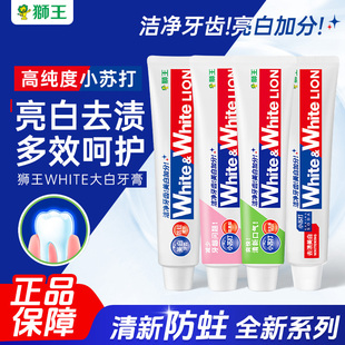 LION狮王葡萄柚小苏打牙膏美白清新口气护龈护齿正品 日本狮王