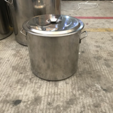 抛光机专用不锈钢桶磁力抛光桶耐磨桶抛光机配件研磨机工业专用桶