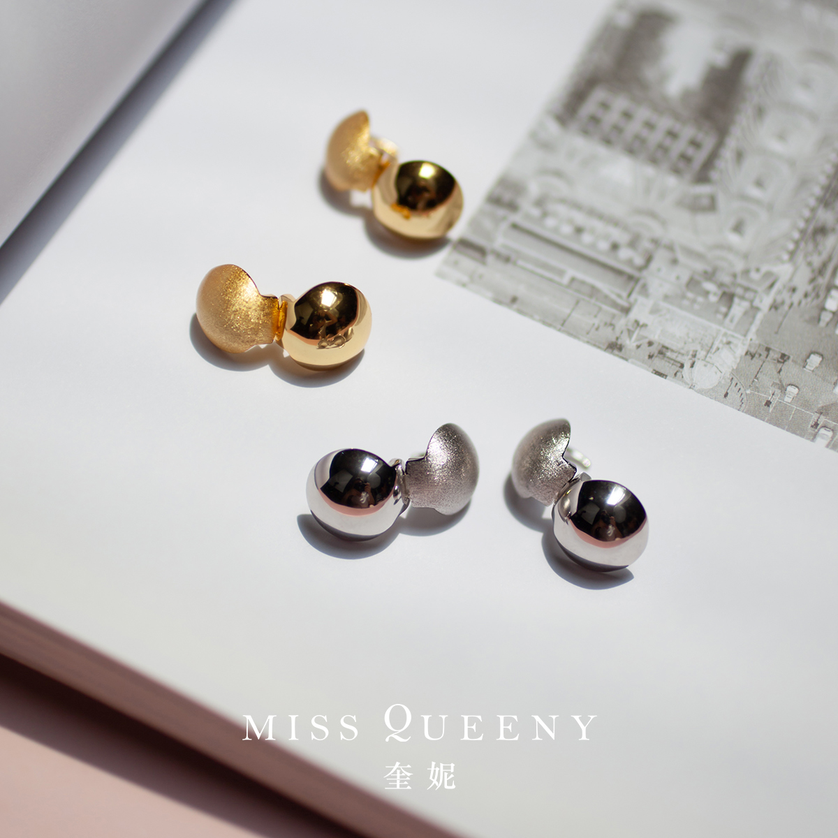 missqueeny耳扣MissQueeny通勤
