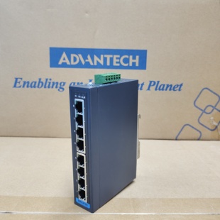 CE质保5年 2728 EKI 2728全新8电口非网管型千兆工业交换机