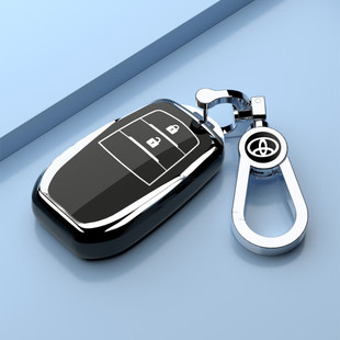 适用于丰田锋兰达钥匙套卡罗拉锐放高档壳凌放HARRIER汽车用品扣