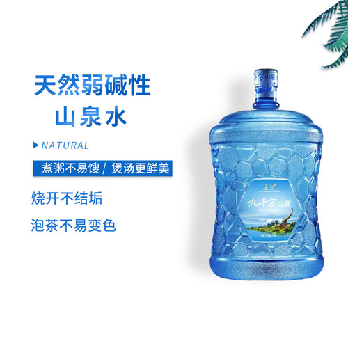 广西九千万山泉18升桶装水