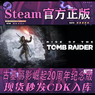 Steam正版CDKEY 古墓丽影崛起20周年纪念版 国区游戏激活码