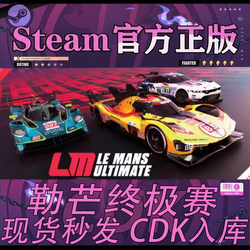 steam正版CDK勒芒终极赛